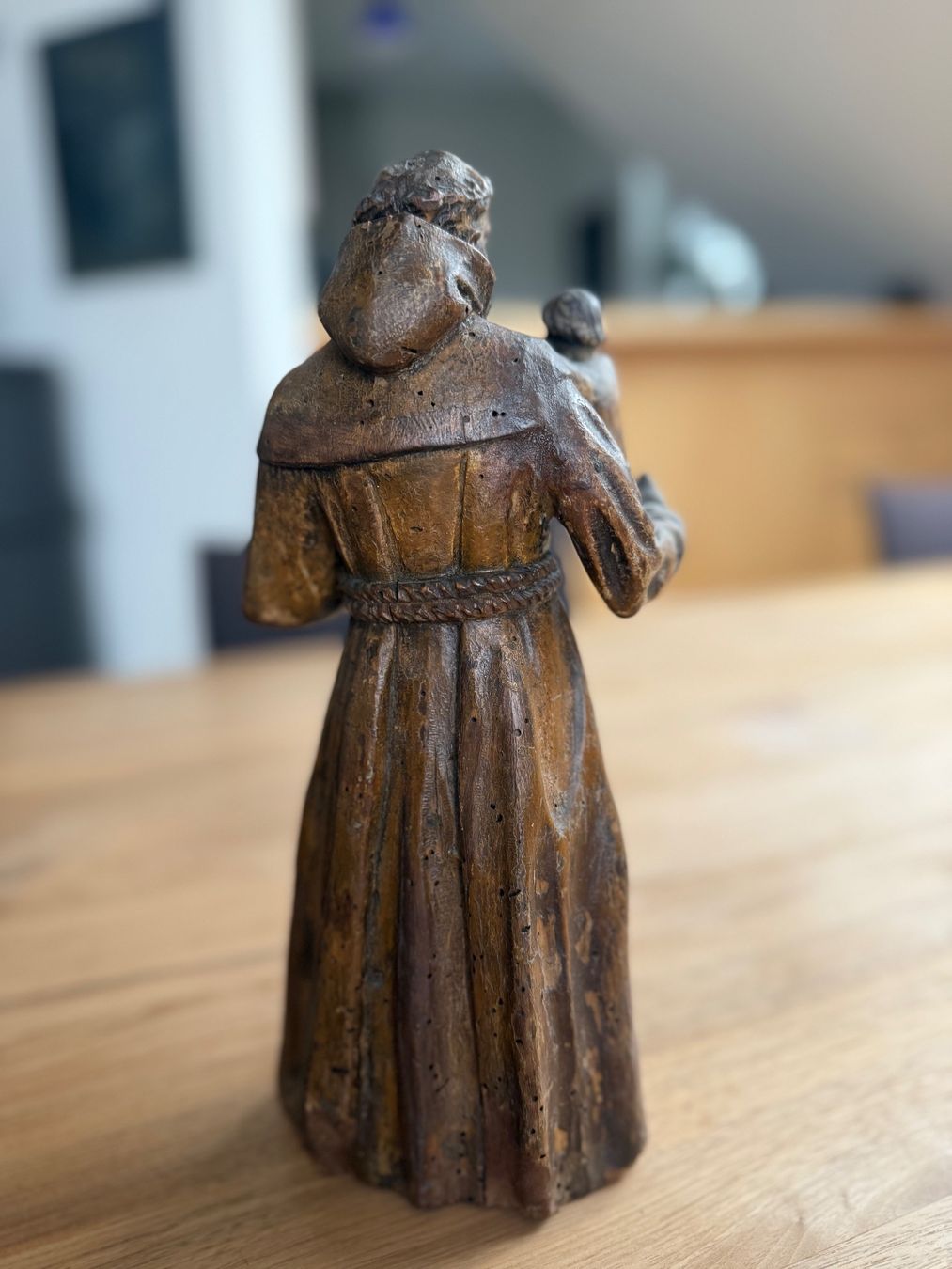 Figuren: Mönch aus Holz antik – Gebraucht aus Solothurn von Spektrum007 3