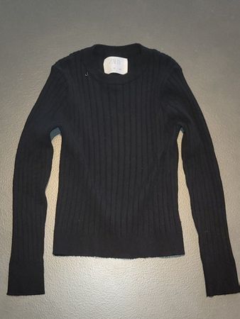 Zara Strickpullover 140 schwarz