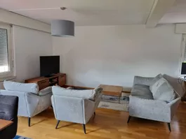 Schönes Sofa mit zwei Sesseln- Grau / Grey Sofa with Two Ar