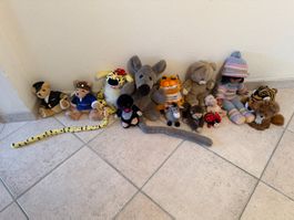 Grosses Set Kuscheltiere, Plüschtiere - Sehr guter Zustand!