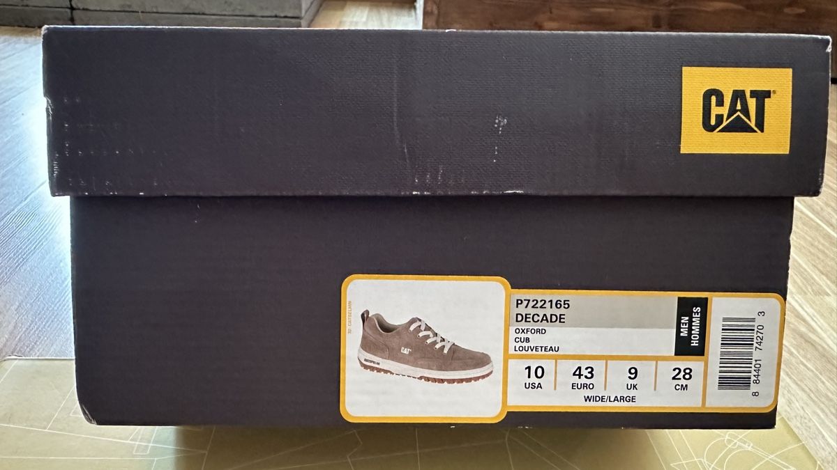 Caterpillar Scarpe da uomo: Chaussures Caterpillar Decade - Beige - Gr. 43 - Neuves – Nuovo e nell'imballaggio originale da Rudolfstetten venduto da Bibifric 2