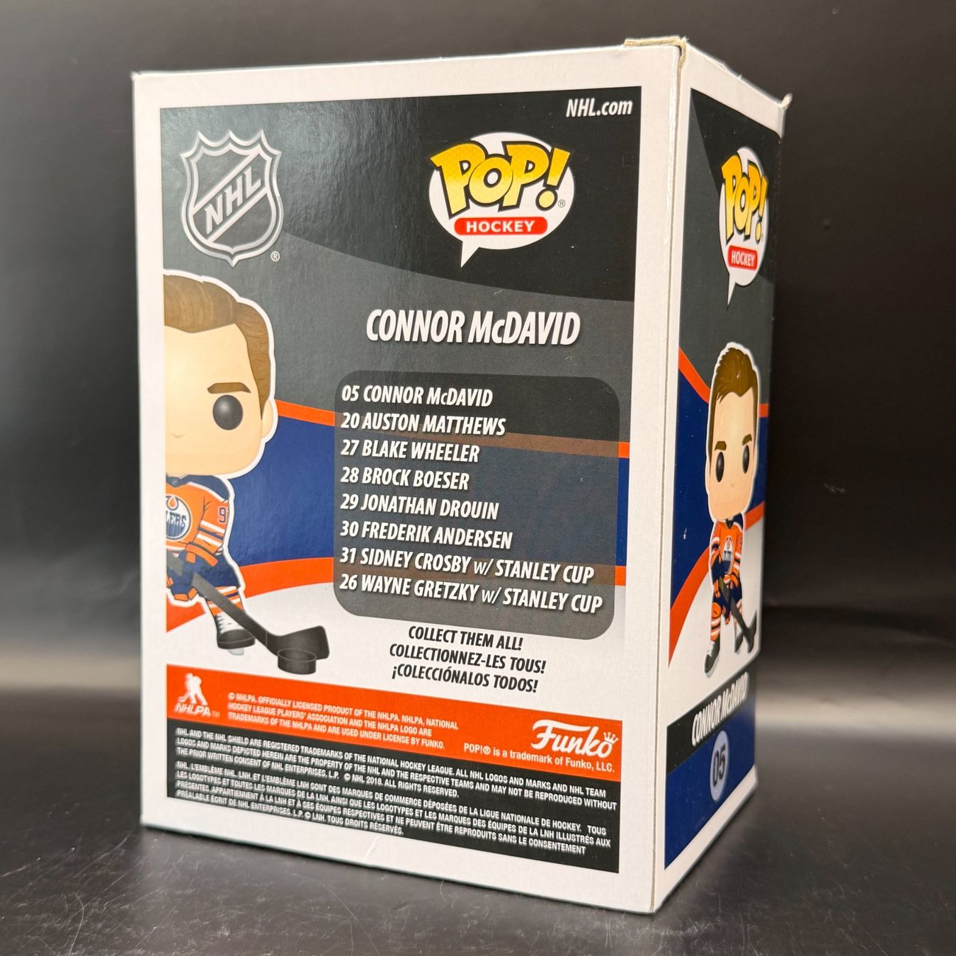 Funko Statuette: Funko Pop! NHL Connor McDavid 05 – Usato da Düdingen venduto da Nerdworld 1