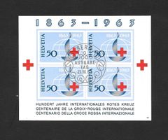 W40 Rotkreuz-Block ET Bern 21.2.1963