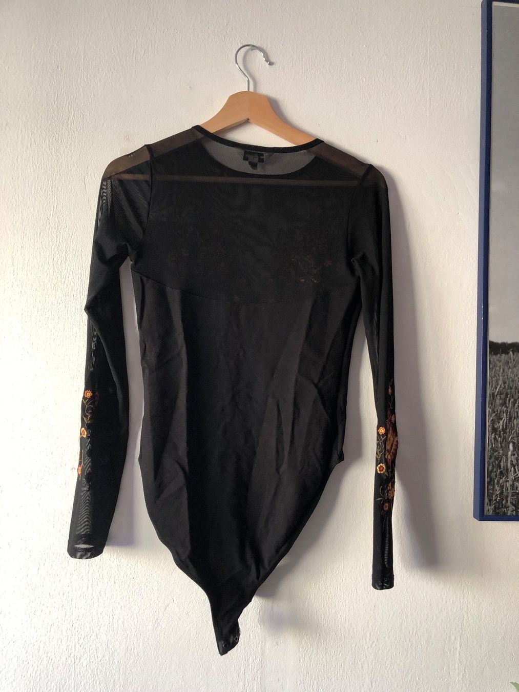 T-shirt: Durchsichtiger Body floral – Usato da Zürich venduto da Kellele 2