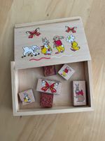 Stempel Set Ostern Holz 6 St.