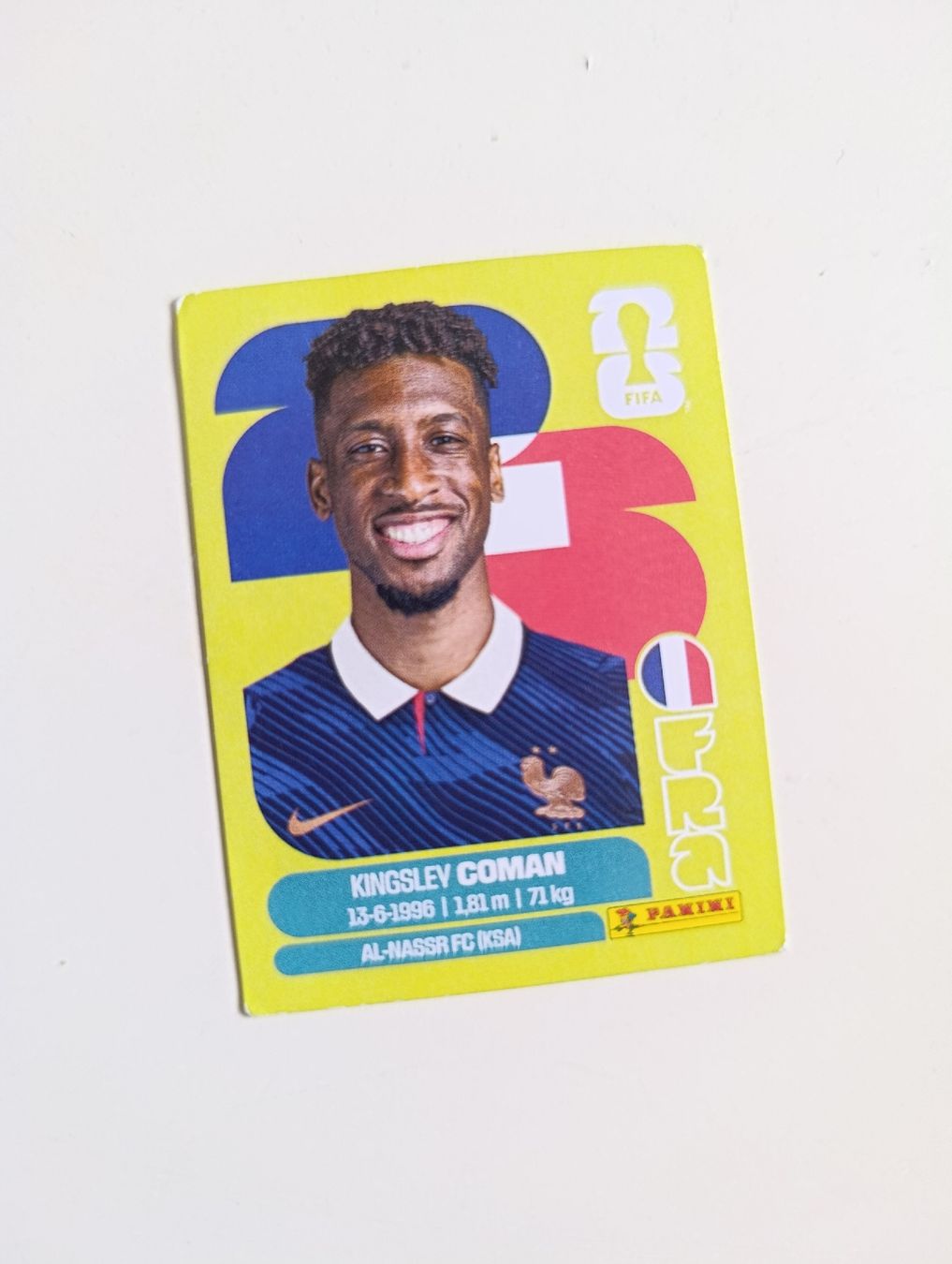 Panini Cartes à collectionner: Panini World Cup 2026 FRA 18 Coman – Neuf (Voir description) à Lavey-Village par pas_7xd2