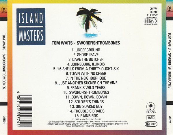 CD: Tom Waits – Swordfishtrombones - c – Nuovo (secondo la descrizione) da Brittnau venduto da Zibu 1