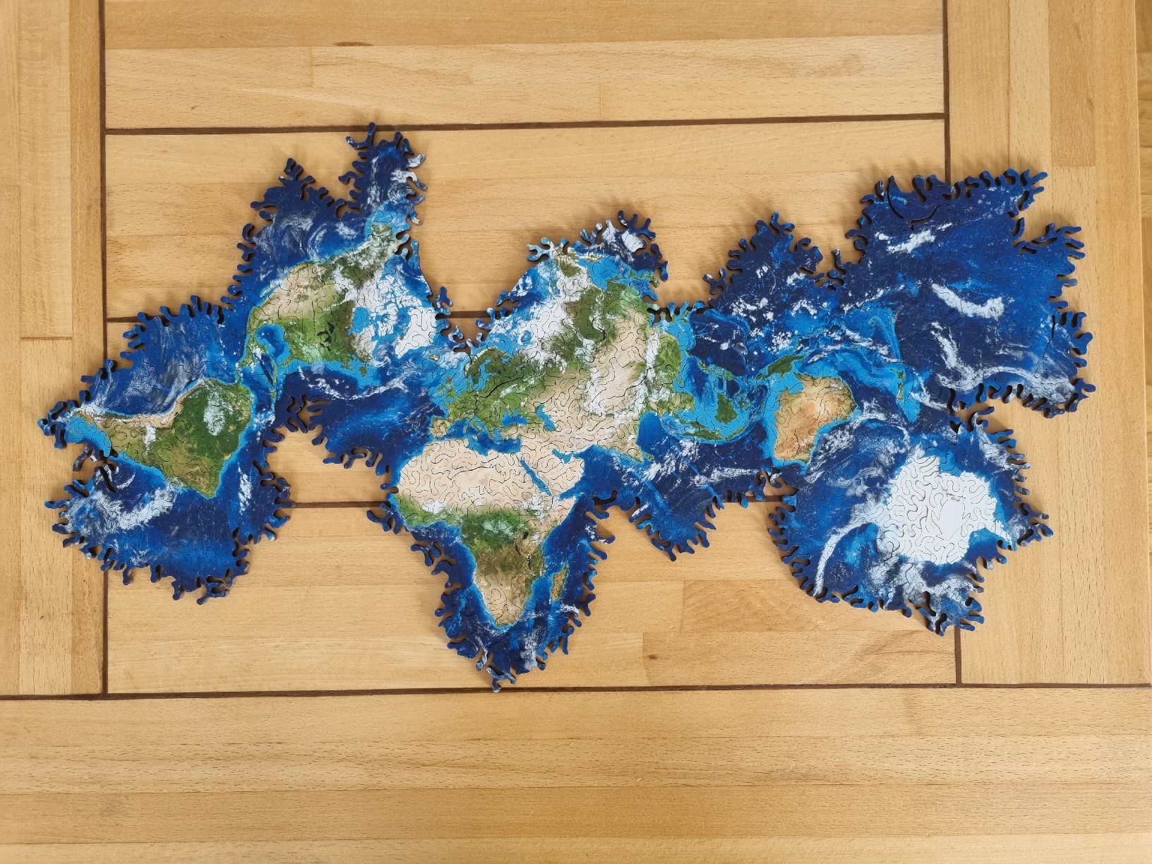 Puzzles: Holzpuzzle Earth Weltkarte – Neu (gemäss Beschreibung) aus Brugg AG von tay_f57k 2