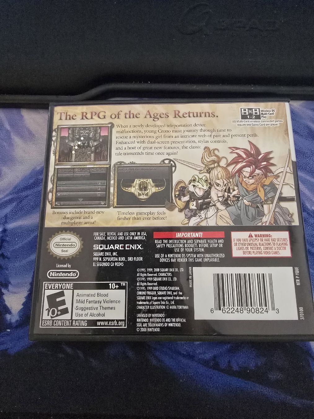 Nintendo Giochi: Chrono Trigger DS – Usato da Meyrin venduto da Kudo97 1