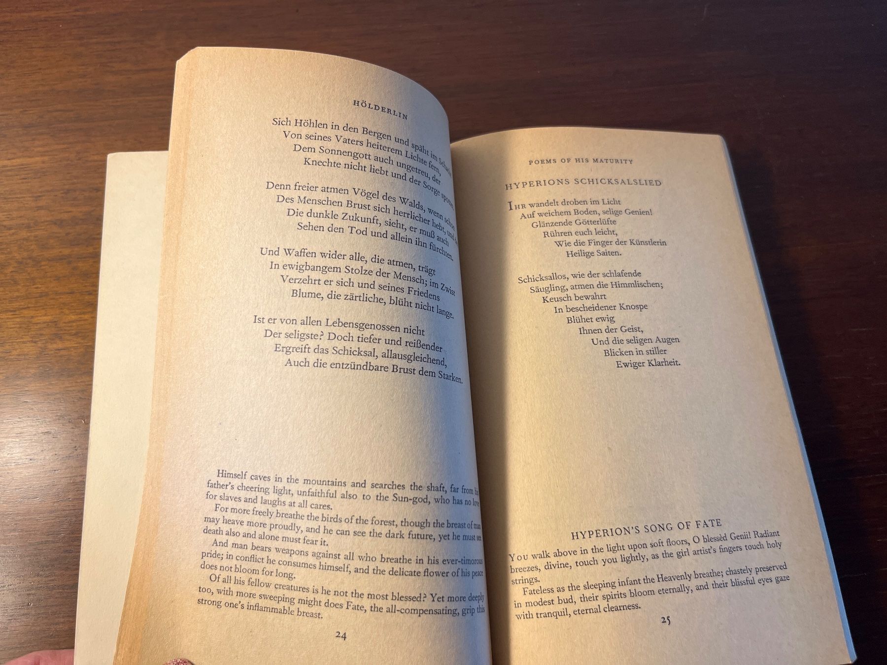 Libri: Buch - Hölderlin, Selected Verse, Poesie – Usato da Luzern venduto da Jiggy_8898 7