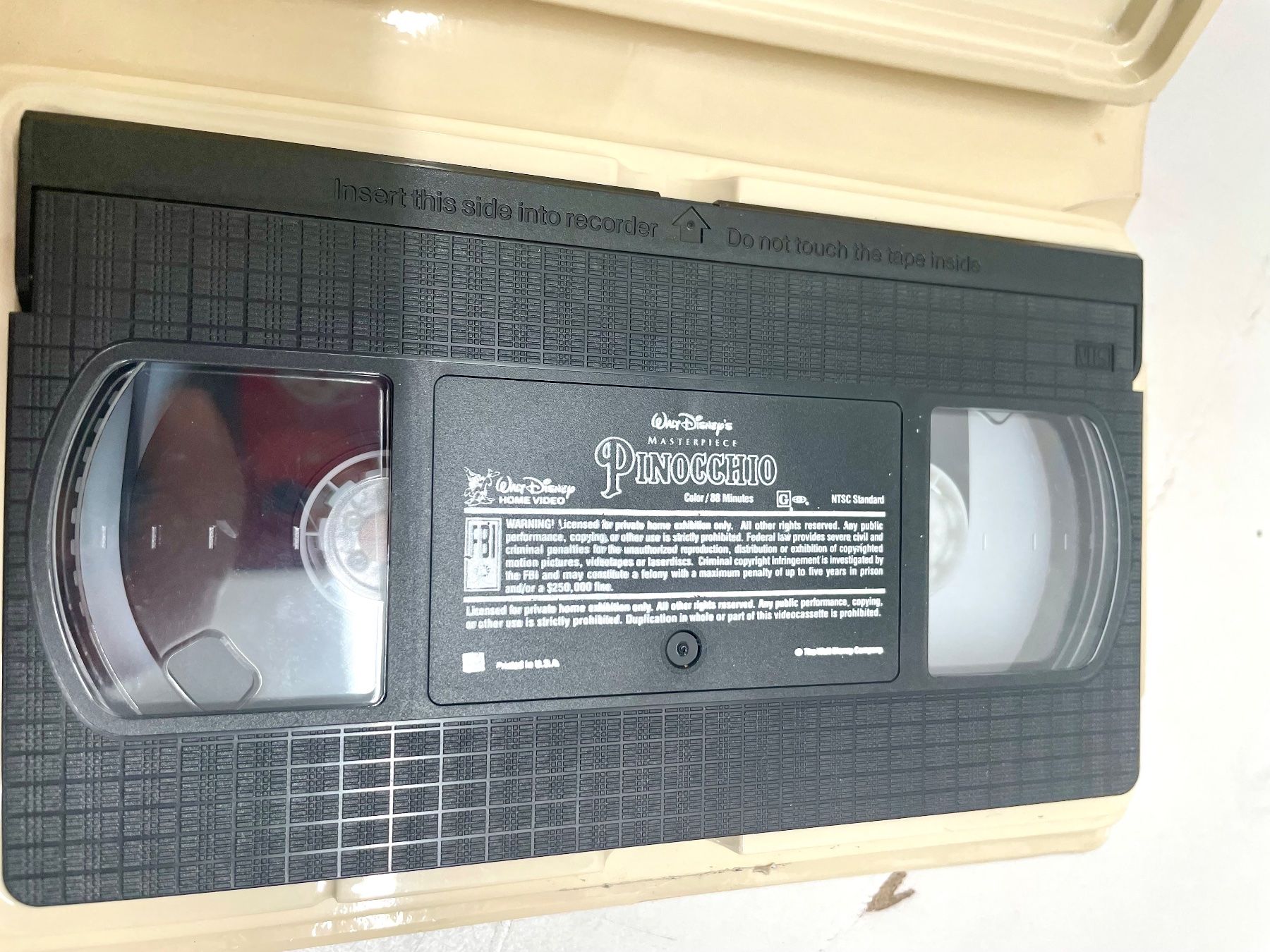 Tutti i VHS: Disney Pinocchio Masterpiece Edition VHS US – Usato da Niederdorf venduto da LeptonAG 4