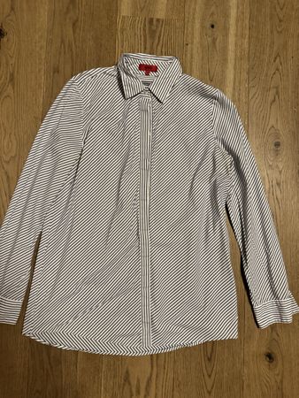 HUGO BOSS Women's Shirt Striped Gr. 38/M