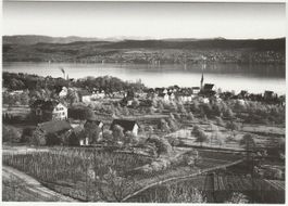 Herrliberg;  Büchsenschmitte und Schulhaus - (1935)