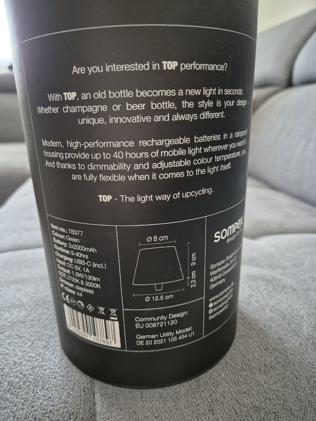 Lampade: Lampe für Flasche – Nuovo e nell'imballaggio originale da Riehen venduto da Vaniisha13 1