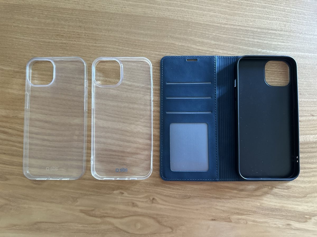 Altri accessori: iPhone 14Hülle Set: 2x Transparent, 1x Blau – Nuovo (secondo la descrizione) da Münsingen venduto da koma77 1