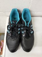 Adidas schuhe schwarz/türkis grösse 42,5
