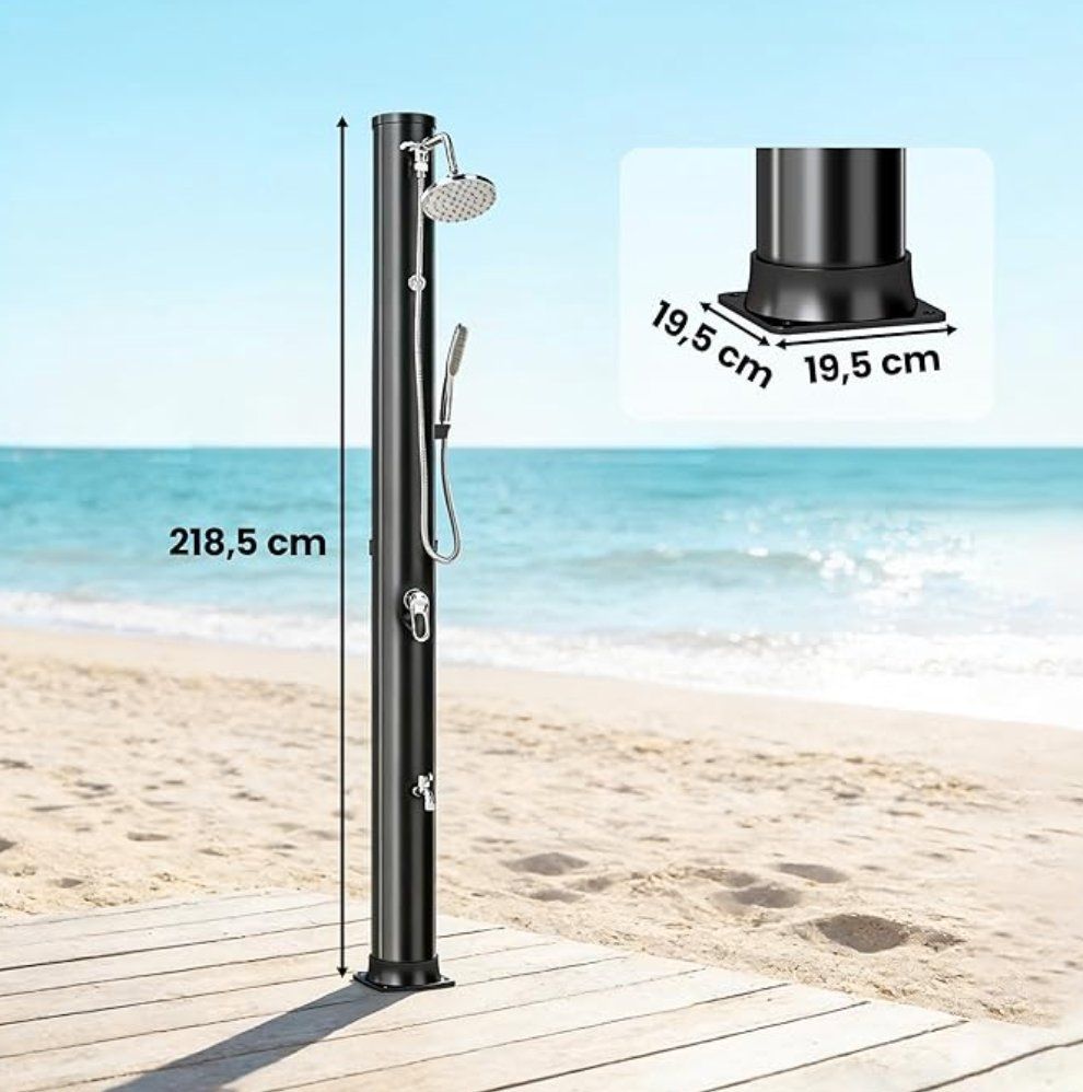 Duschen: Solardusche Outsunny 40 Liter – Neu (gemäss Beschreibung) aus Sursee von cadarso