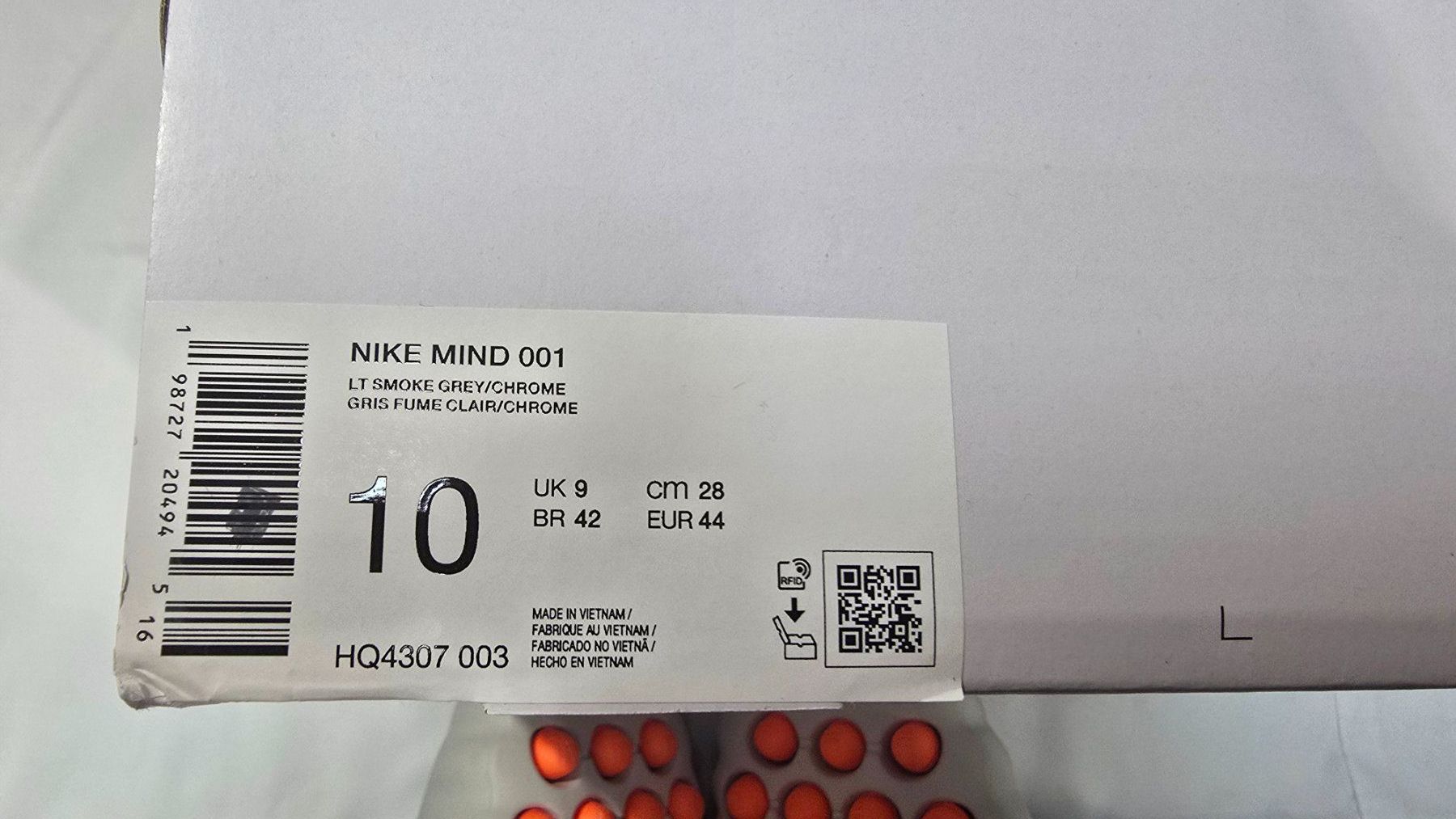 Nike Herrenschuhe: Nike Mind 001 Slide Light Smoke Grey Gr. 45 "NEU" – Neu und originalverpackt aus Löhningen von Sanmyk 6