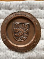 Antike Zierteller: Schwingfest Arlesheim 1948 Rarität! (53)