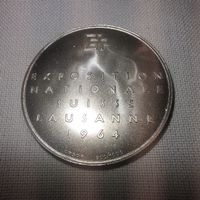 5 Fr Erinnerungsmünze 1964 900/1000 Silber
