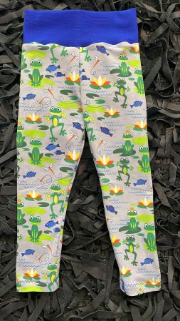 Frosch Fröschli Leggings Gr. 92 Neu