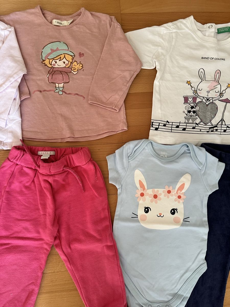 Esprit Lotti & Set di vestiti: Frühlings-Set Mädchen Kleider Grösse 74, 11 Teile – Usato da Schwerzenbach venduto da kar_gtx9 2