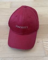 Hackett London maroon baseball cap, one size, cotton