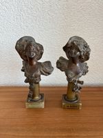 Paire de statuettes Art Nouveau anciennes