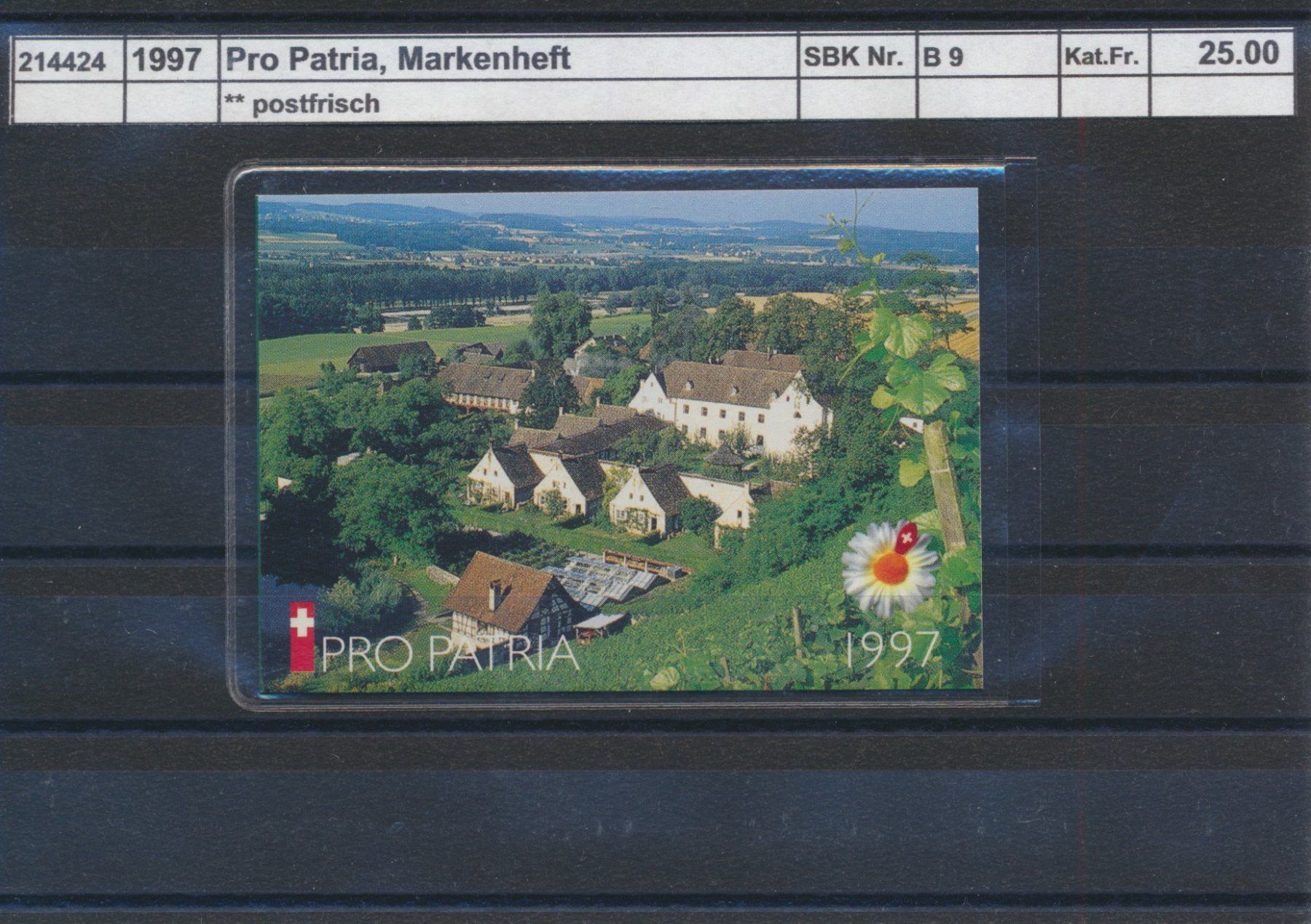 Tous les timbres: 1997 Pro Patria, Markenheftchen, ** postfrisch – Neuf (Voir description) à Winterthur par Zupogeru