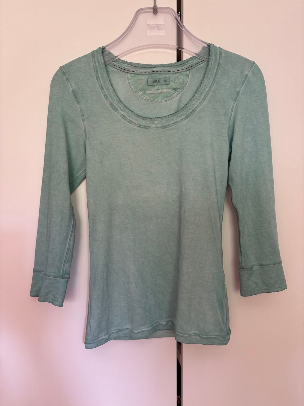 Nile T-shirt: Shirt von Nile, XS, aqua – Usato da Hombrechtikon venduto da star8888