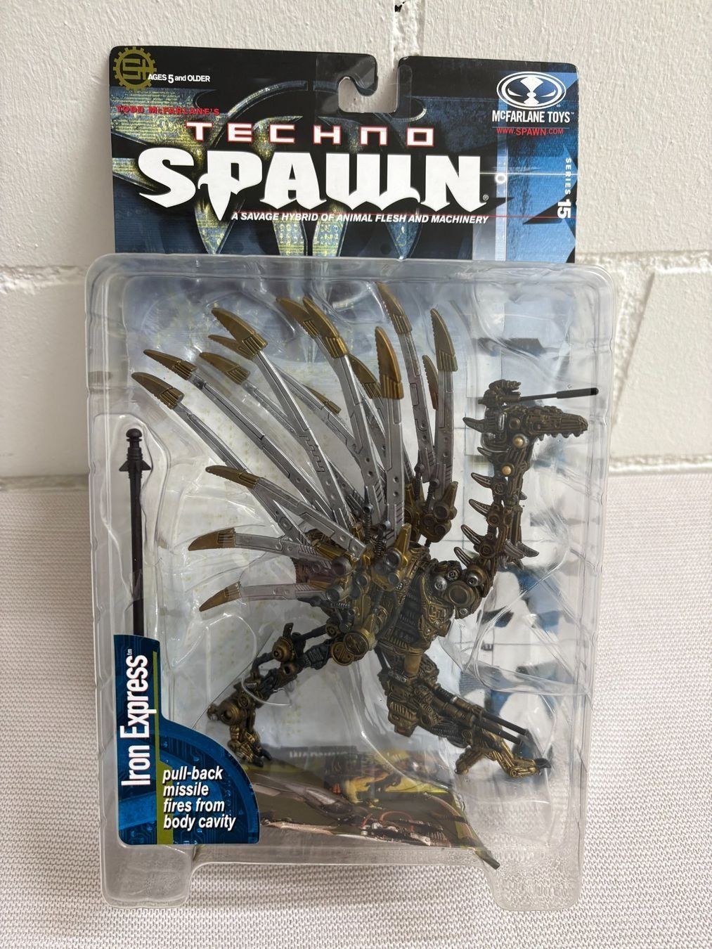 Statuette: NEUE Techno Spawn Iron Express Figur, McFarlane Toys 1999 – Usato da Ottenbach venduto da TimelessEmotions. 2