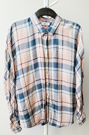 TOMMY HILFIGER Damenbluse, Gr. L