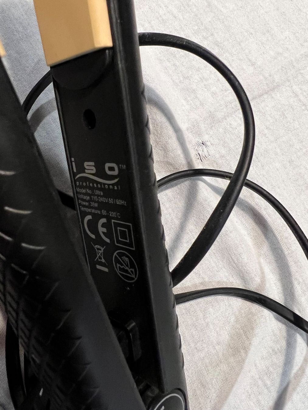Piastre & Arricciacapelli: ISO Professional Ultra Locken Glätteeisen – Nuovo (secondo la descrizione) da Inwil venduto da 27sonnenschein 3