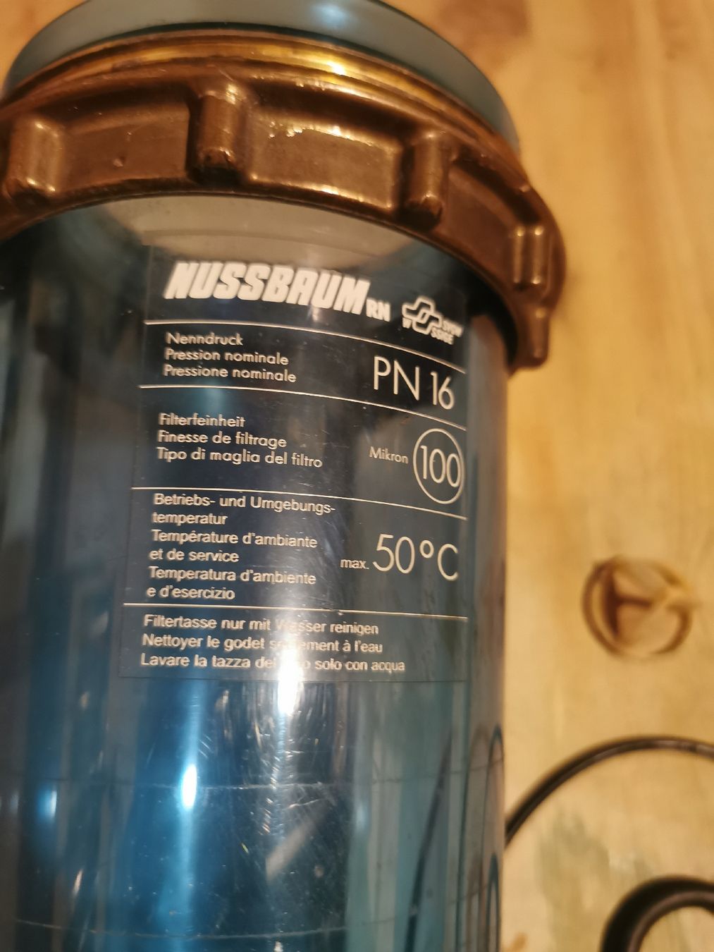 Sanitari: Filterbecher Nussbaum Gross – Usato da Dornach venduto da Ihsan2 2
