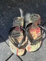 Havaianas Mickey Mouse Haunt Flip Flops EUR 35/36 neu