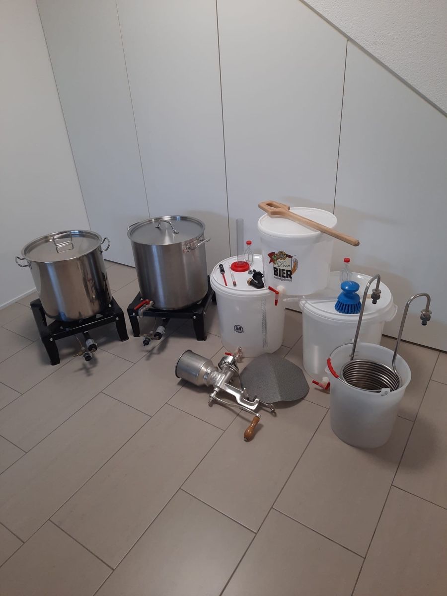 Küchengeräte: Komplettes Bierbrauset – Gebraucht aus Langenthal von Loeffel89