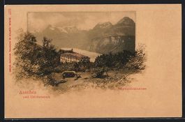 Axenfels, Hotel mit Blick auf Uri-Rotsto