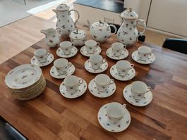 Teeservice Meissen für 12 Personen, Streublumen