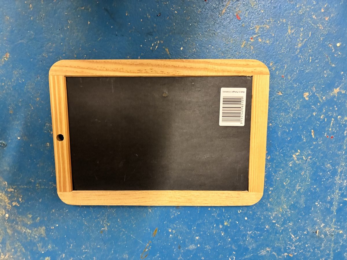 Tableaux: Schiefertafel Holzrahmen – D'occasion à Zürich par Spurlos123