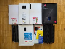 Plastikbinderücken in diversen Grössen