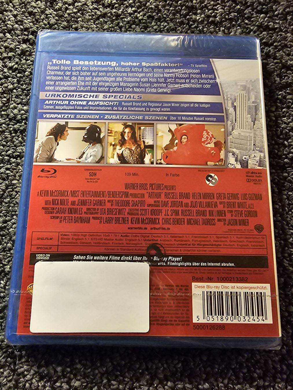 Tutti i DVDs: Arthur Blu-ray, neu und originalverpackt  – Nuovo e nell'imballaggio originale da Ruswil venduto da jan_bxl5 1