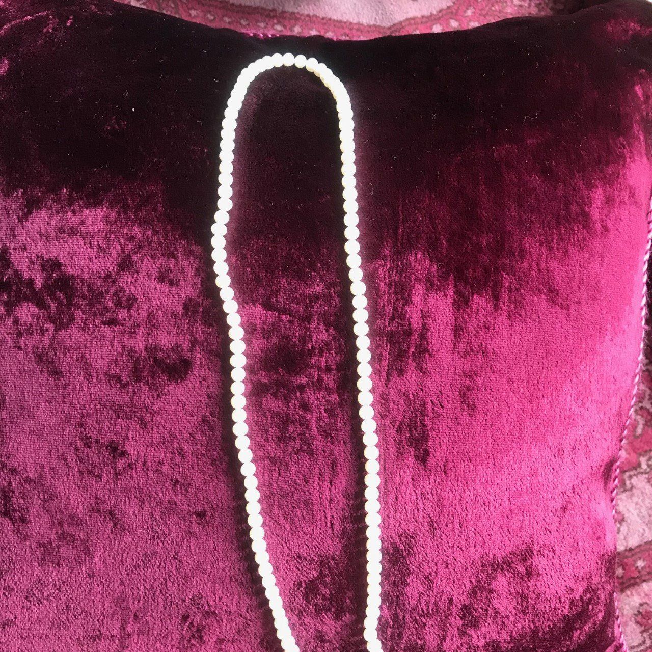 Perle (finte): SUPERBE COLLIER DE PERLES FINES – Usato da Genève venduto da Honeybird 4