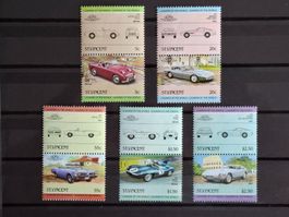 St. Vincent 1984 Automobile. Postfrisch.