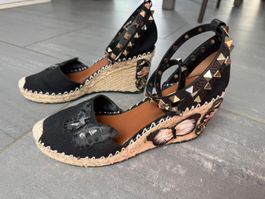 Valentino Espadrilles Sandalen Rockstud Schuhe Gr. 38