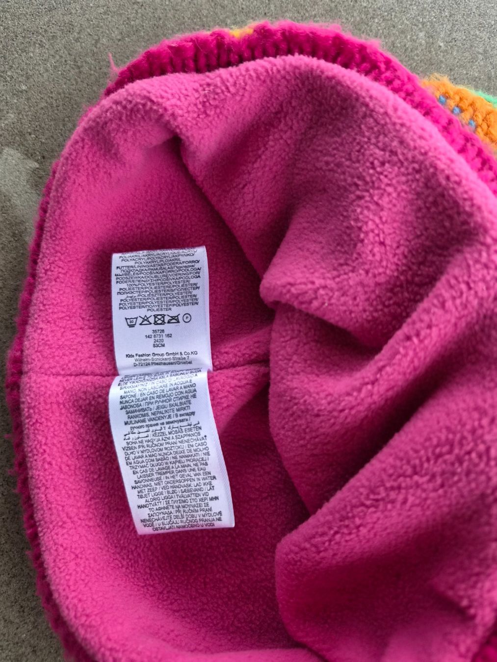 Sonstige Jungenkleidung: Bunte Strickmütze 53 cm – Gebraucht aus Zumikon von daryona 1
