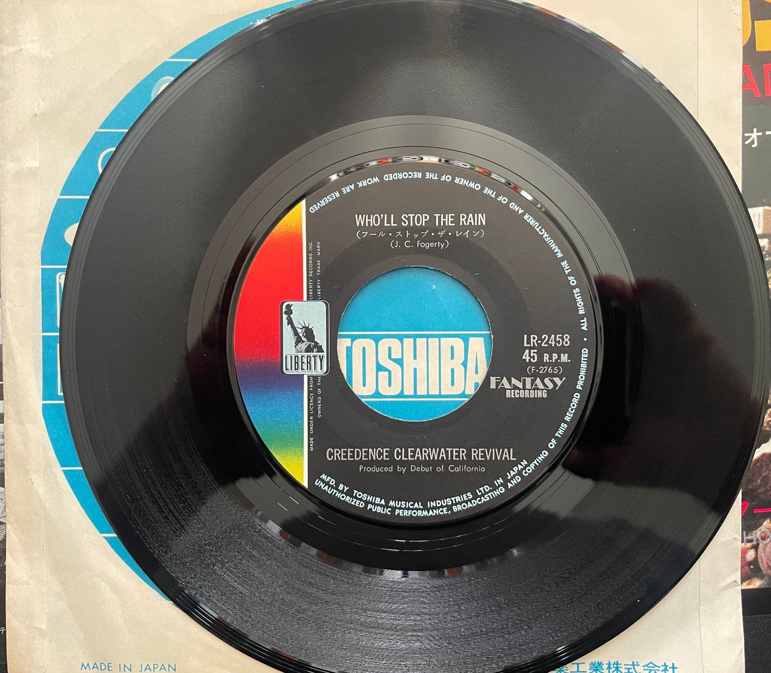 Dischi in vinile: 7", CCR, Travelin' Band, Japan – Usato da Kleinlützel venduto da Vinylspezi 4