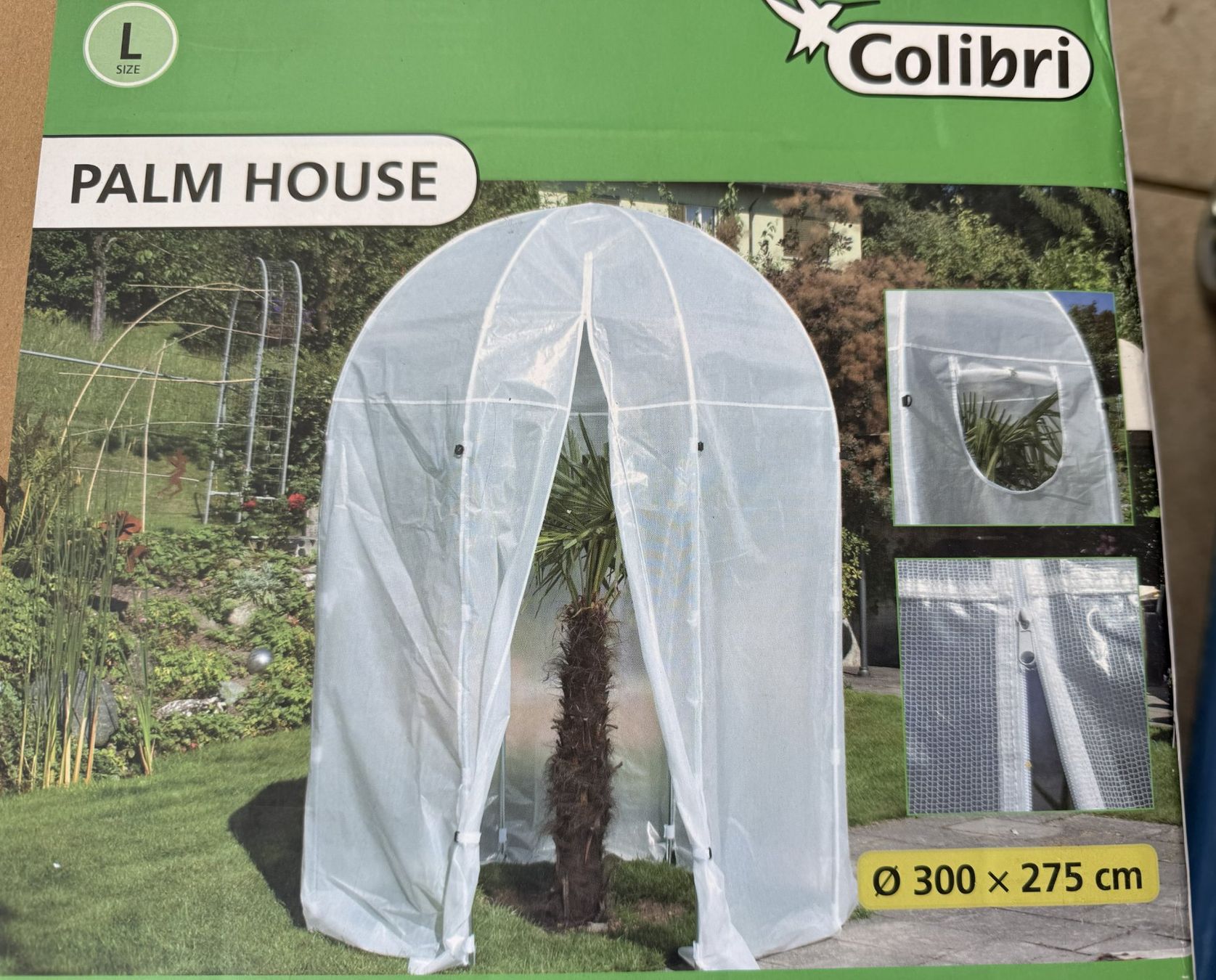 Casette da giardino & serre: Palmenhaus Colibri XXL – Nuovo (secondo la descrizione) da Birrwil venduto da flint54