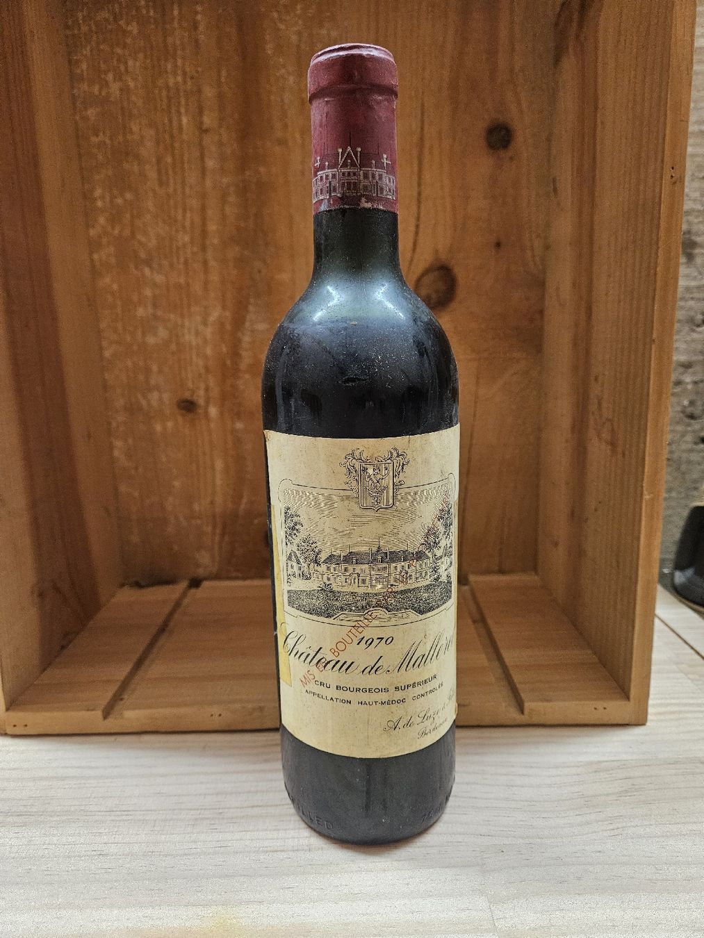 Wein: Château de Malleret 1970  – Neu und originalverpackt aus Zofingen von WouterSamwel