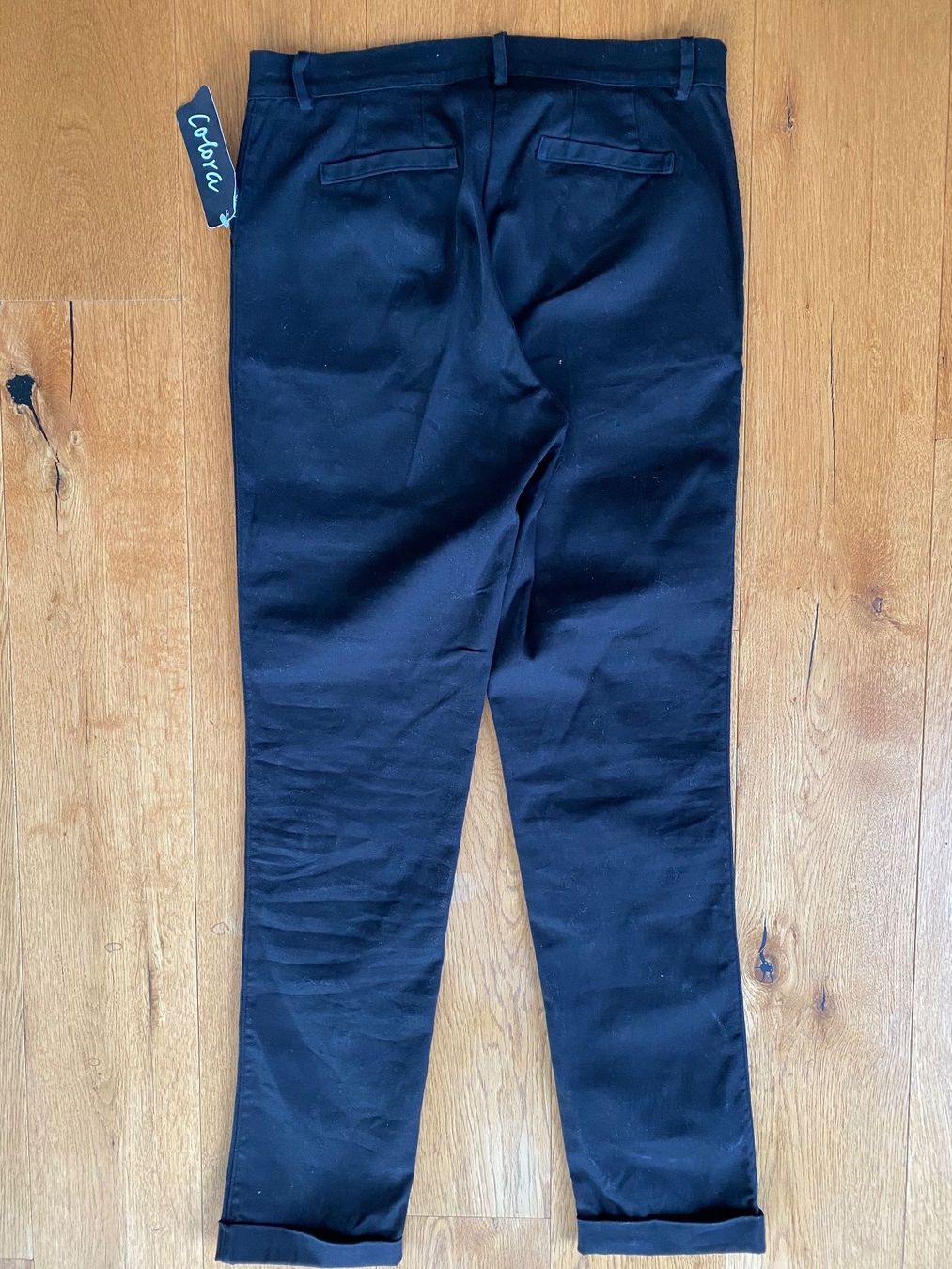 Pantaloni: Colora - Damen Hose, schwarz, S – Nuovo e nell'imballaggio originale da Meisterschwanden venduto da Lapins2019 1