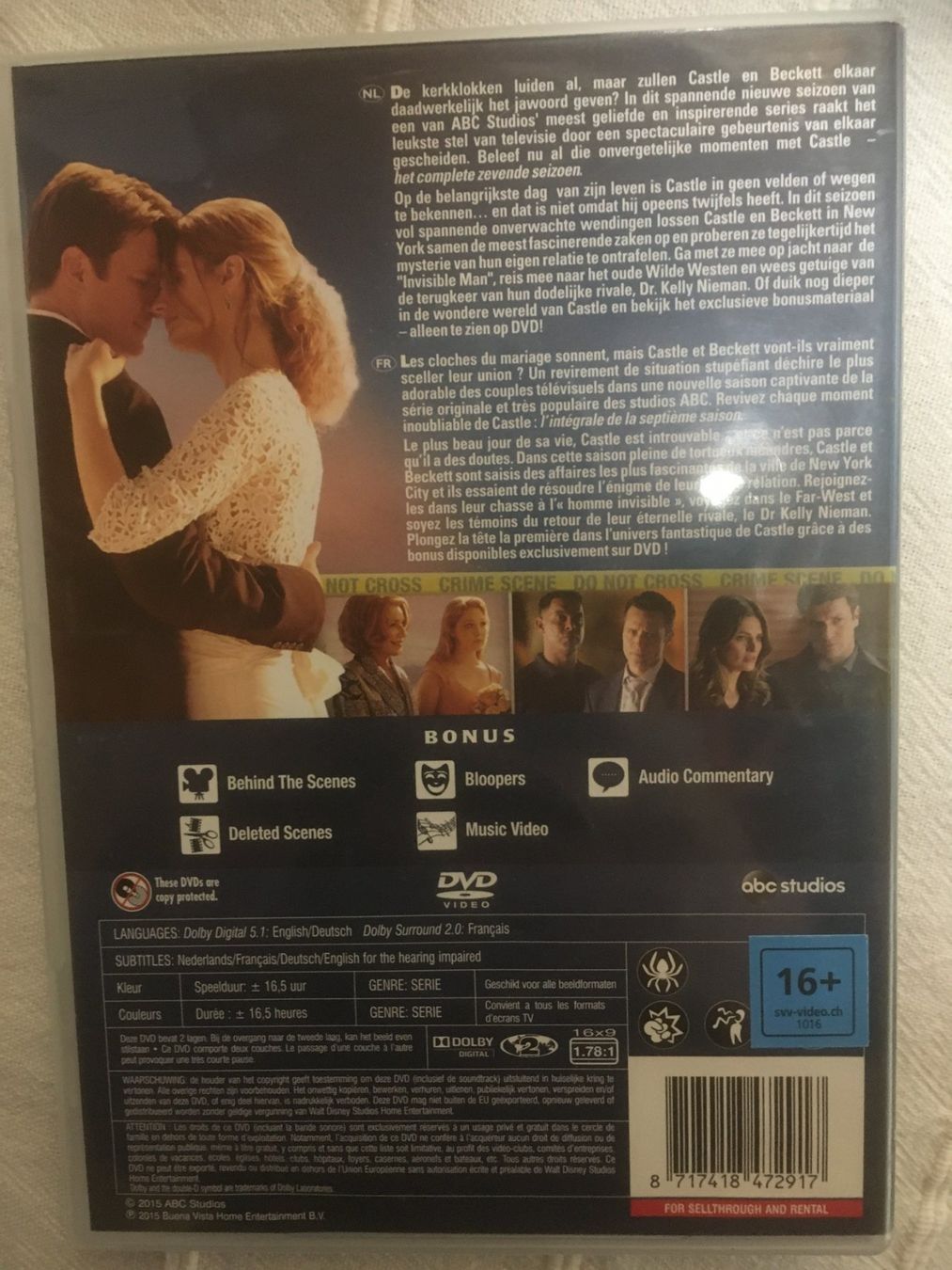 Tutti i DVDs: Castle Komplette TV Serie 8 Staffeln – Usato da Marbach LU venduto da Hoheduene 4
